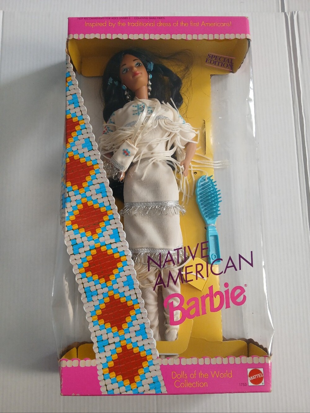 Barbie Native American Doll Special Edition 1992 Dolls of the World #1753